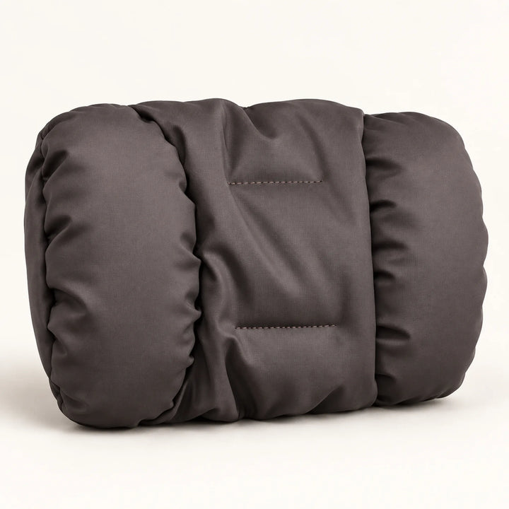 Plush car cushion — Brown headrest
