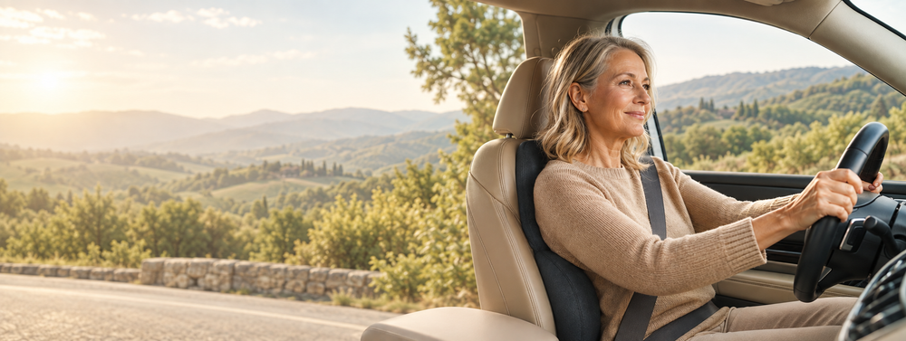 Everyday driving comfort with Easevora back support