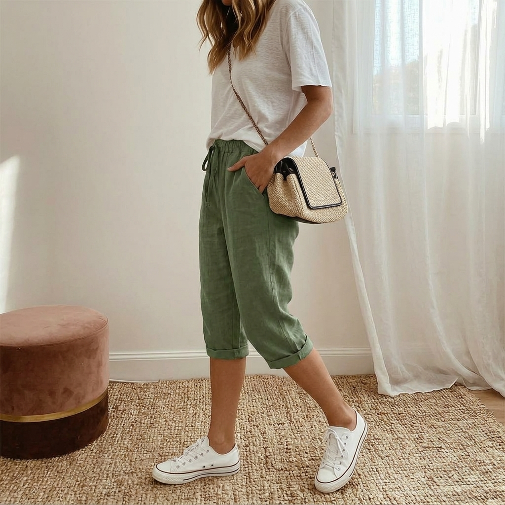 Capri Pants for Effortless Everyday Style — View 2 | Clova